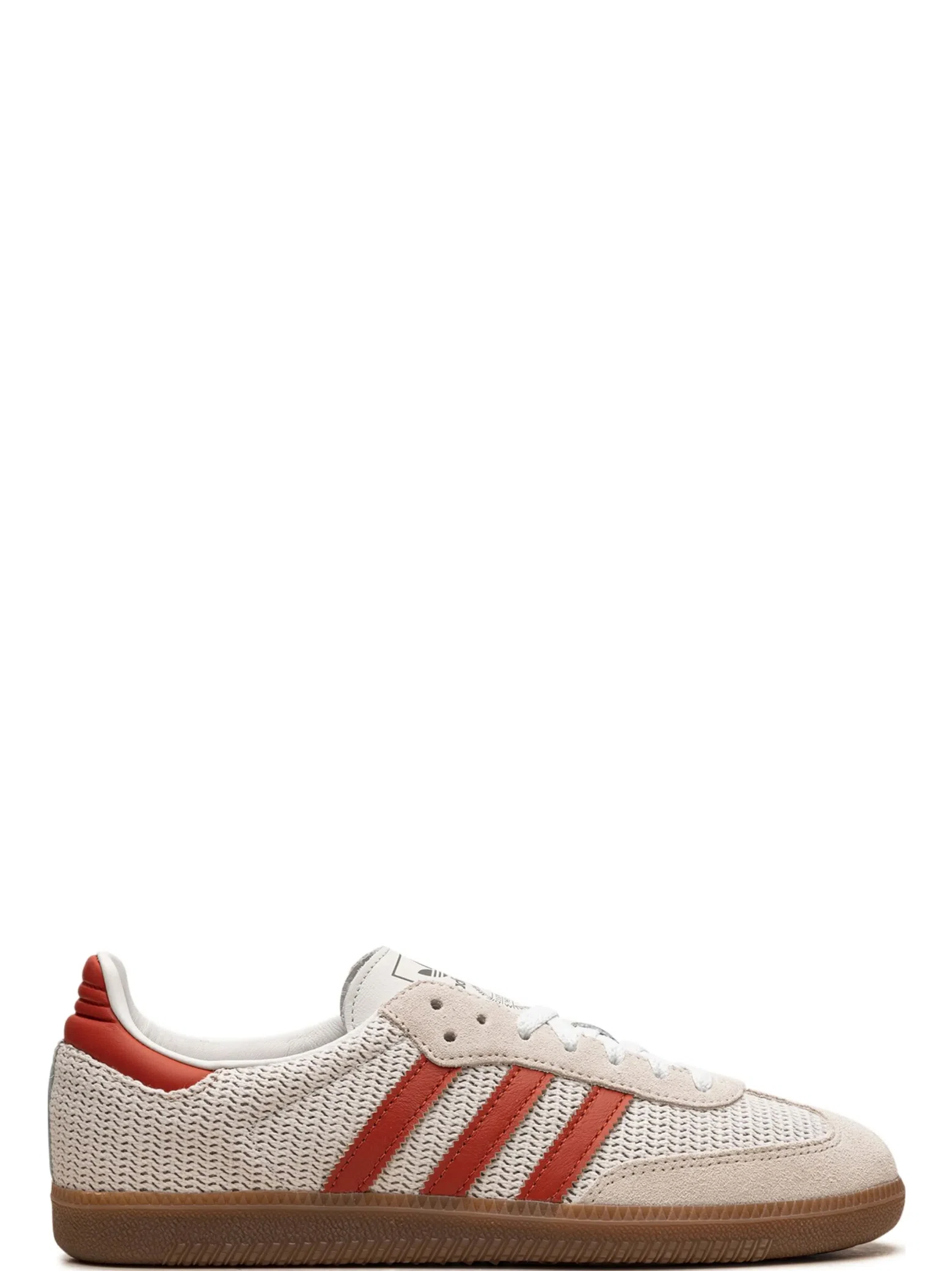 Кроссовки Adidas Samba OG "Crystal White Preloved Red" | Farsel