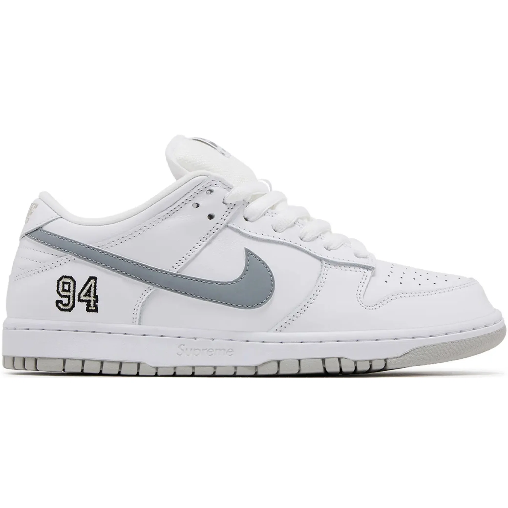  Nike SB Dunk Low "Supreme - White" | Farsel