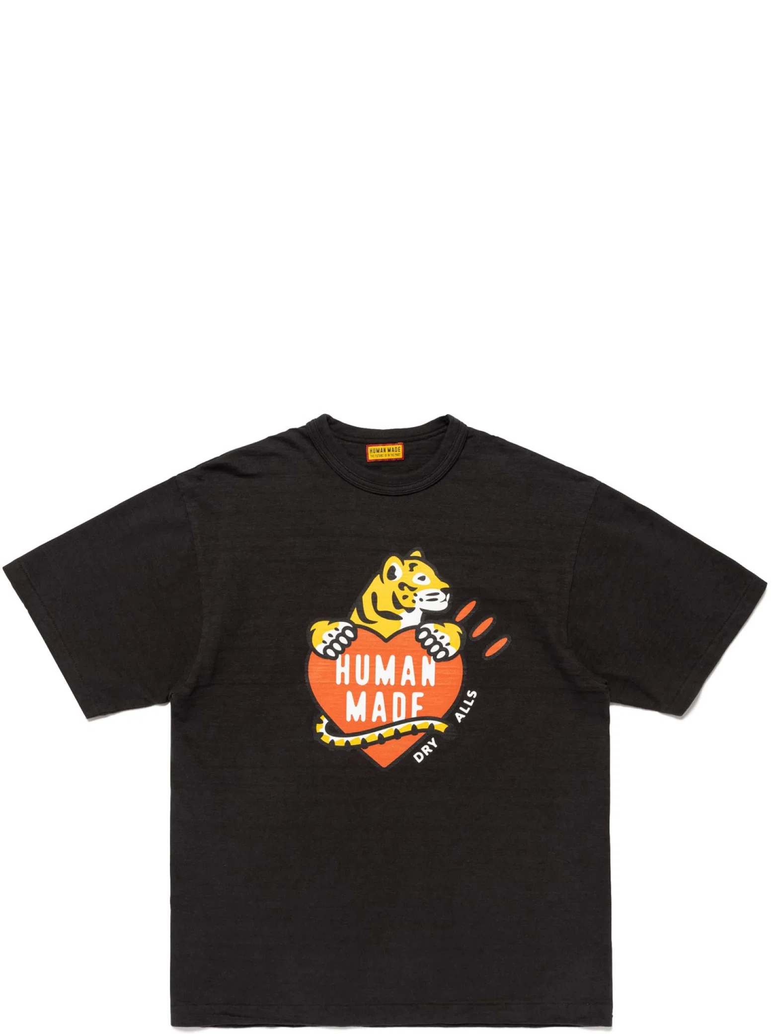 Футболки Human Made Tiger Heart T-Shirt "Black" | Farsel