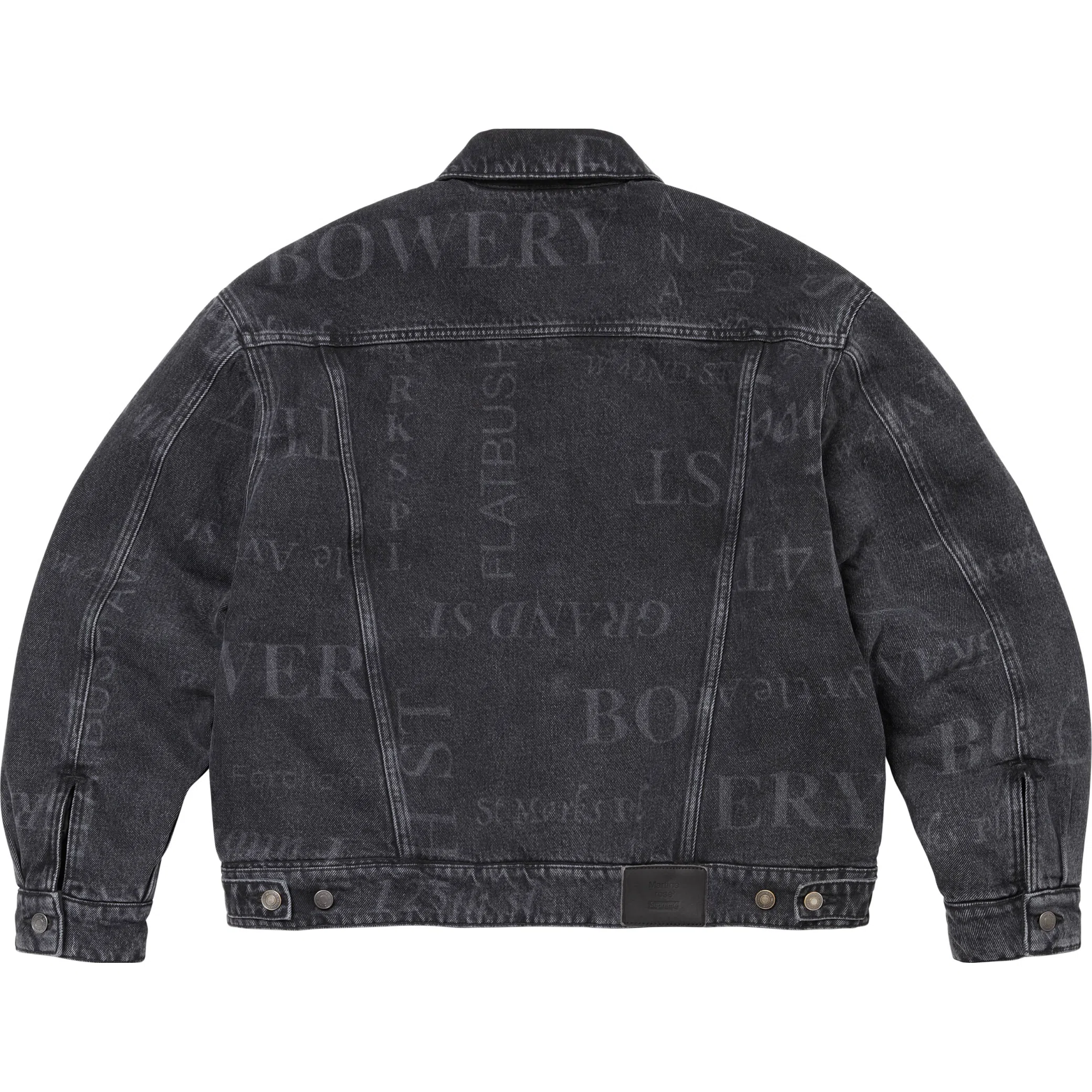  Supreme FW24 Martine Rose Reversible Trucker Jacket "Washed Black" | Farsel