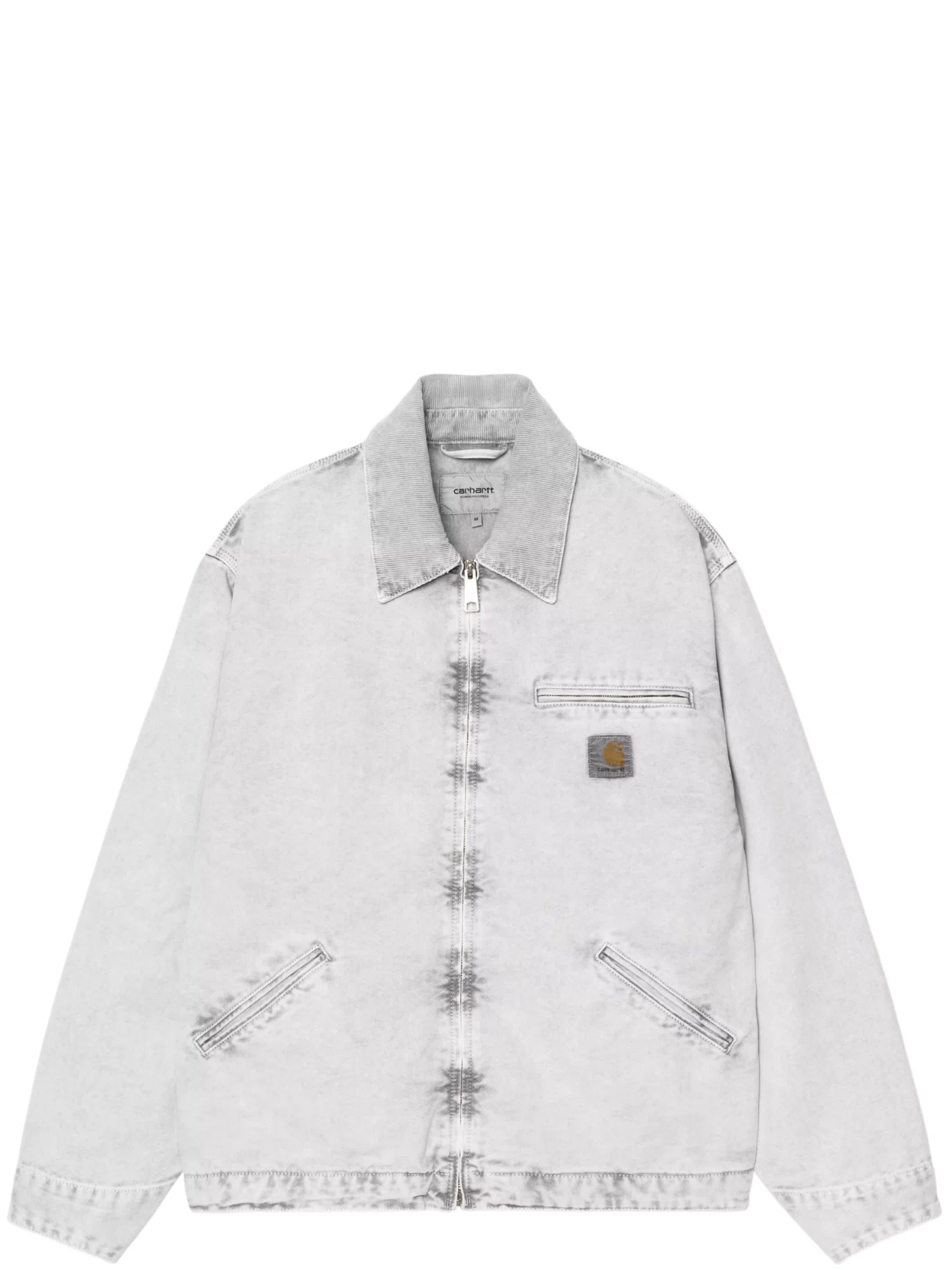 Куртки Carhartt OG Detroit Jacket "Black / Black Chalk Wash" | Farsel