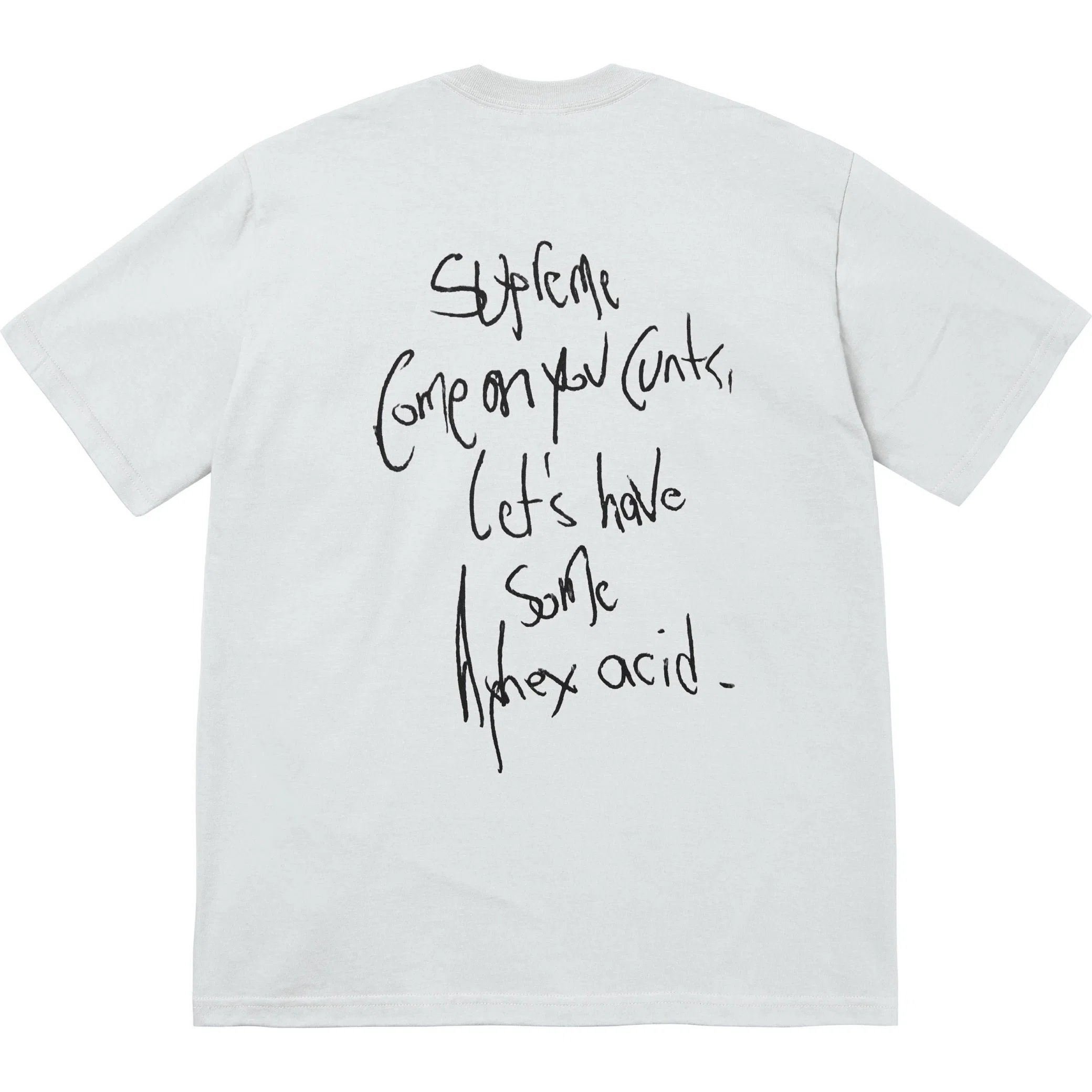  Supreme SS25 Aphex Twin Windowlicker Week1 Tee "Cement" | Farsel