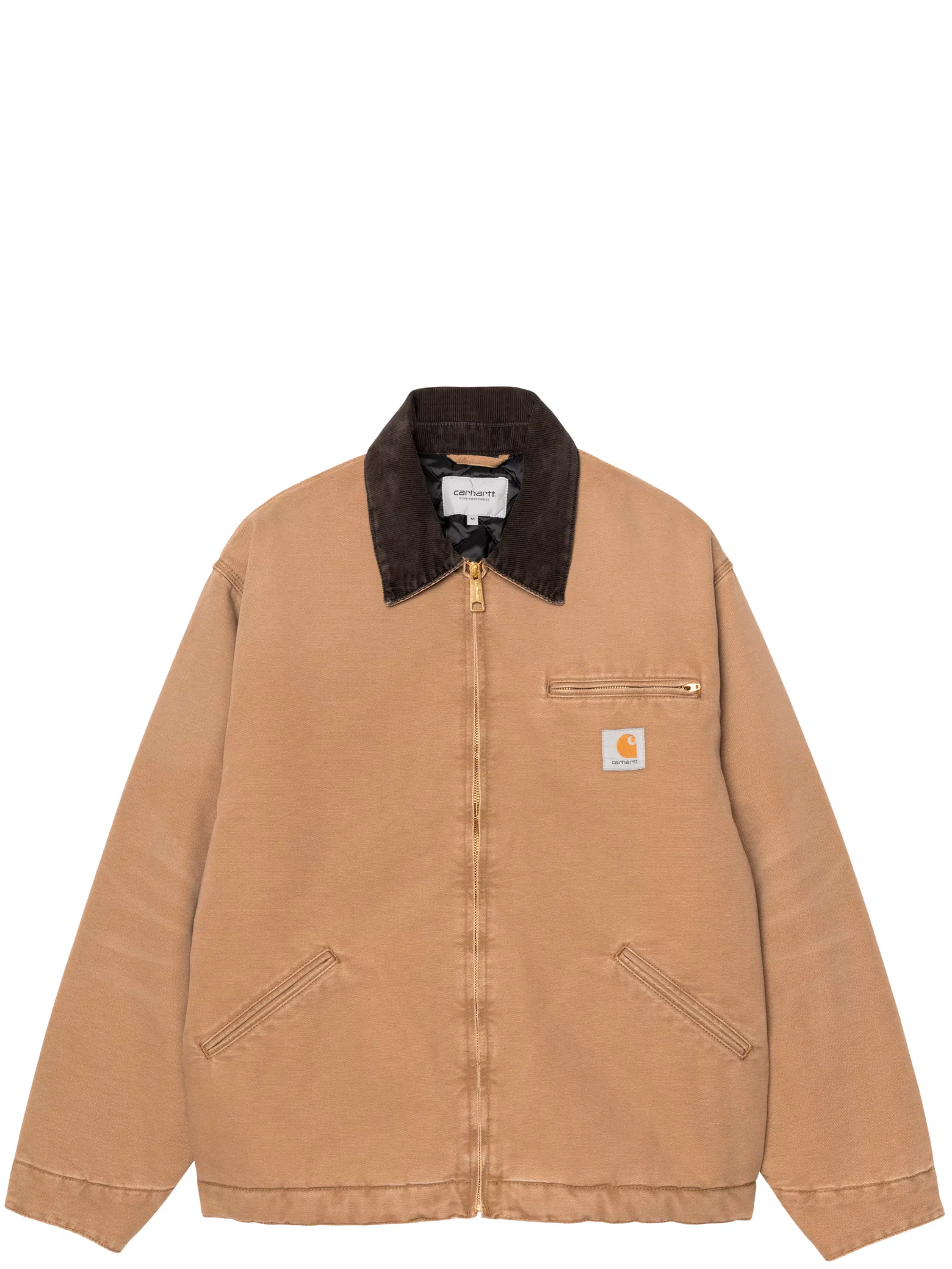 Куртки Carhartt OG Detroit Jacket "Hamilton Brown / Tobacco Stone canvas" | Farsel