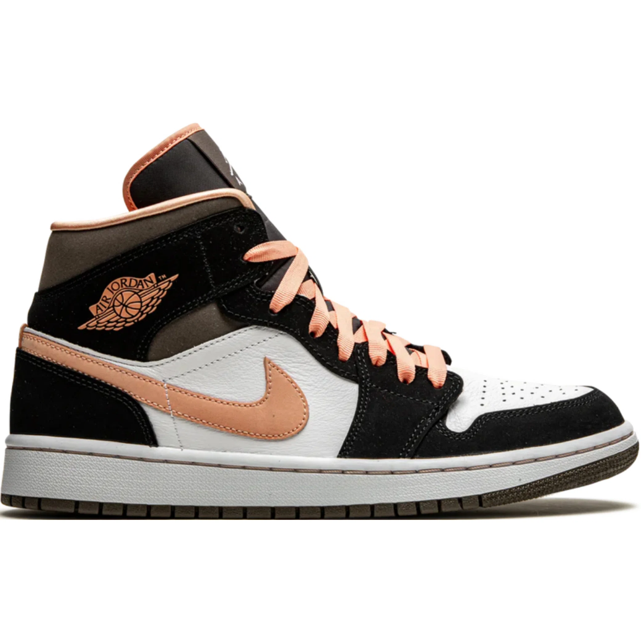  Nike Air Jordan 1 Mid SE WMNS "Peach Mocha" | Farsel