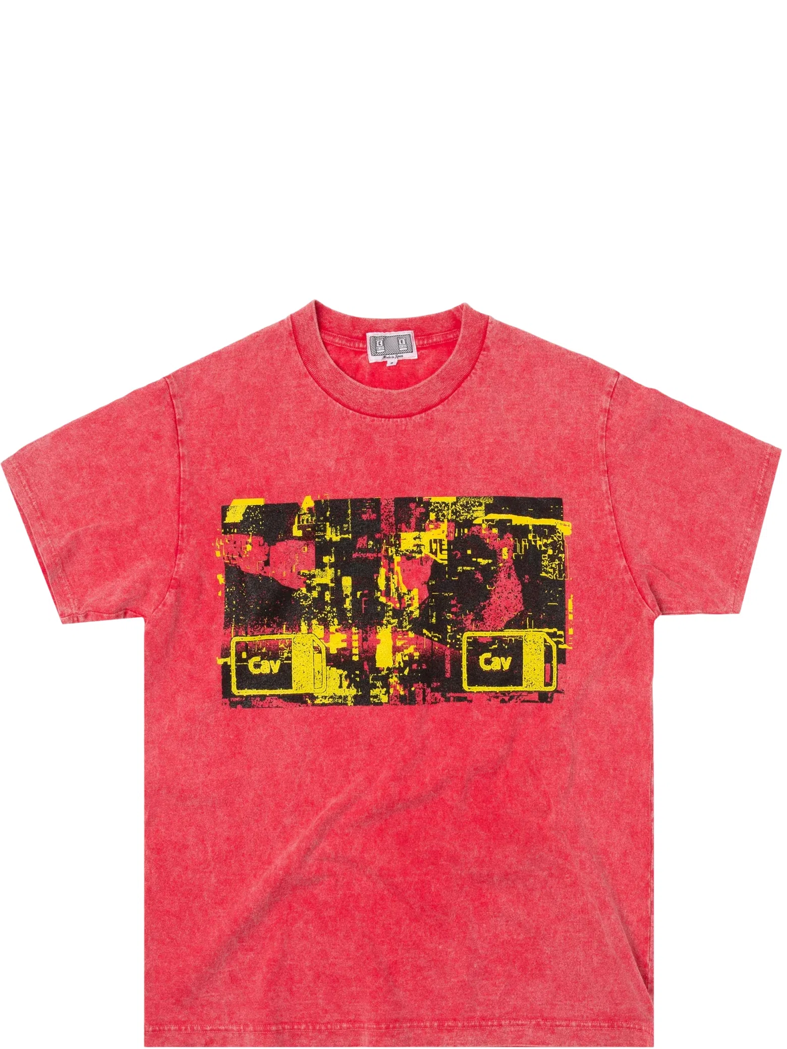 Футболки Cav Empt Bleached Cav E Tee "Pink" | Farsel