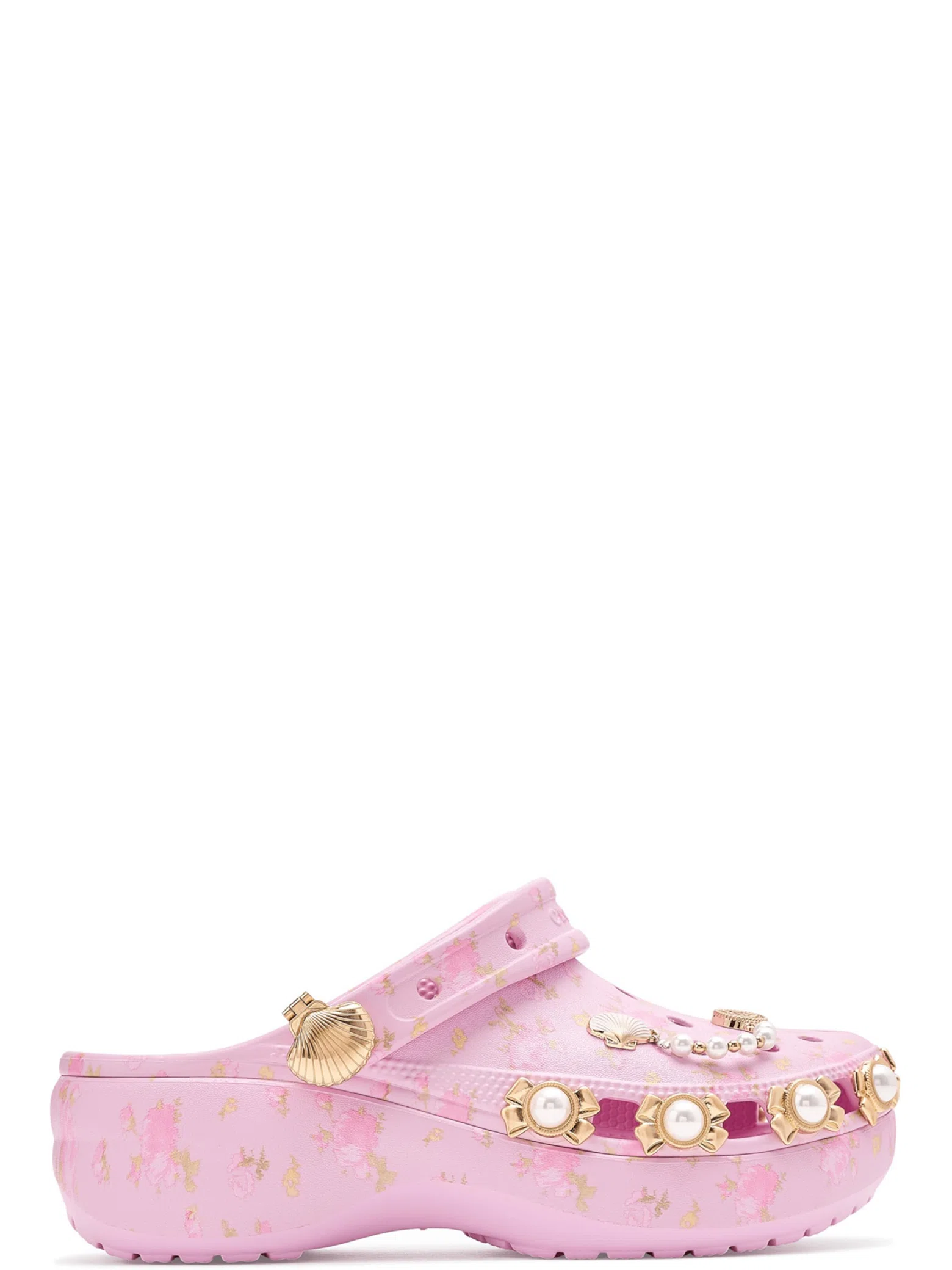 Сабо Crocs LoveShackFancy x Classic Platform Clog WMNS "Ballerina Pink" | Farsel
