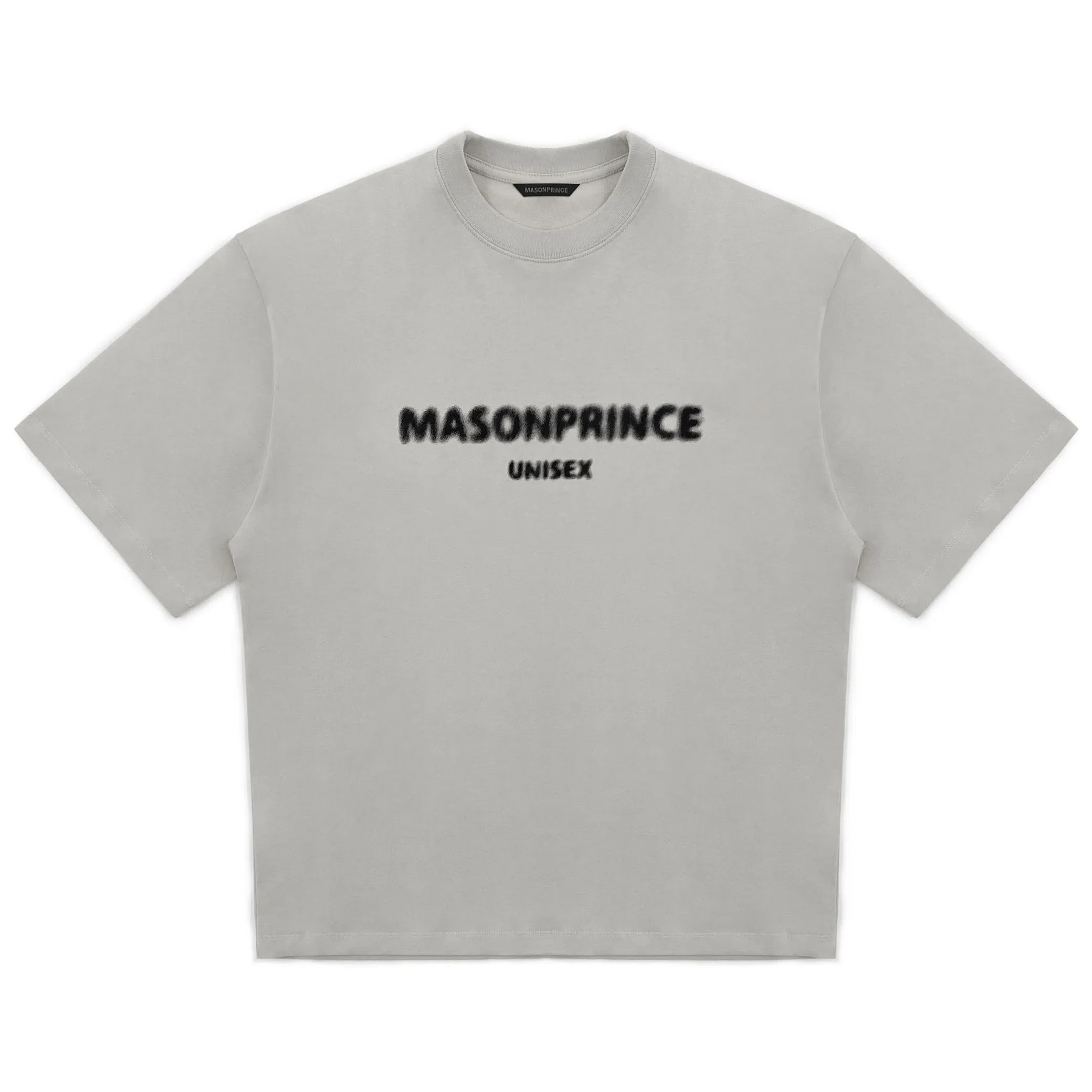 Футболки MASONPRINCE Blurred Logo Tee "Grey / Black" | Farsel