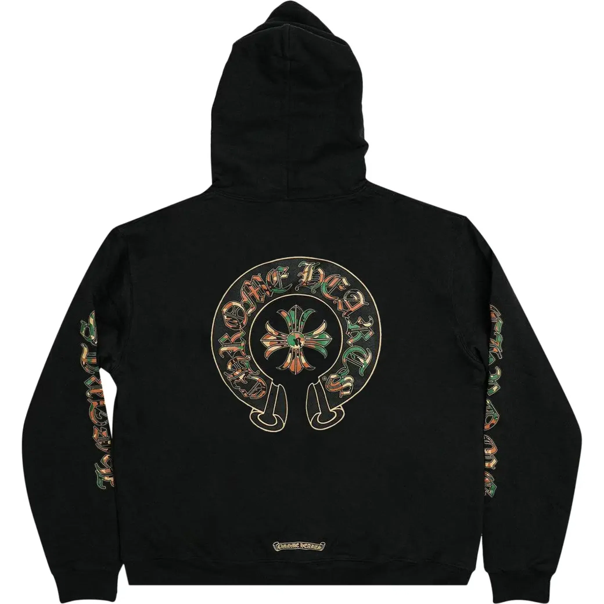 Худи Chrome Hearts Zip Up Hoodie "Black / Camo" | Farsel