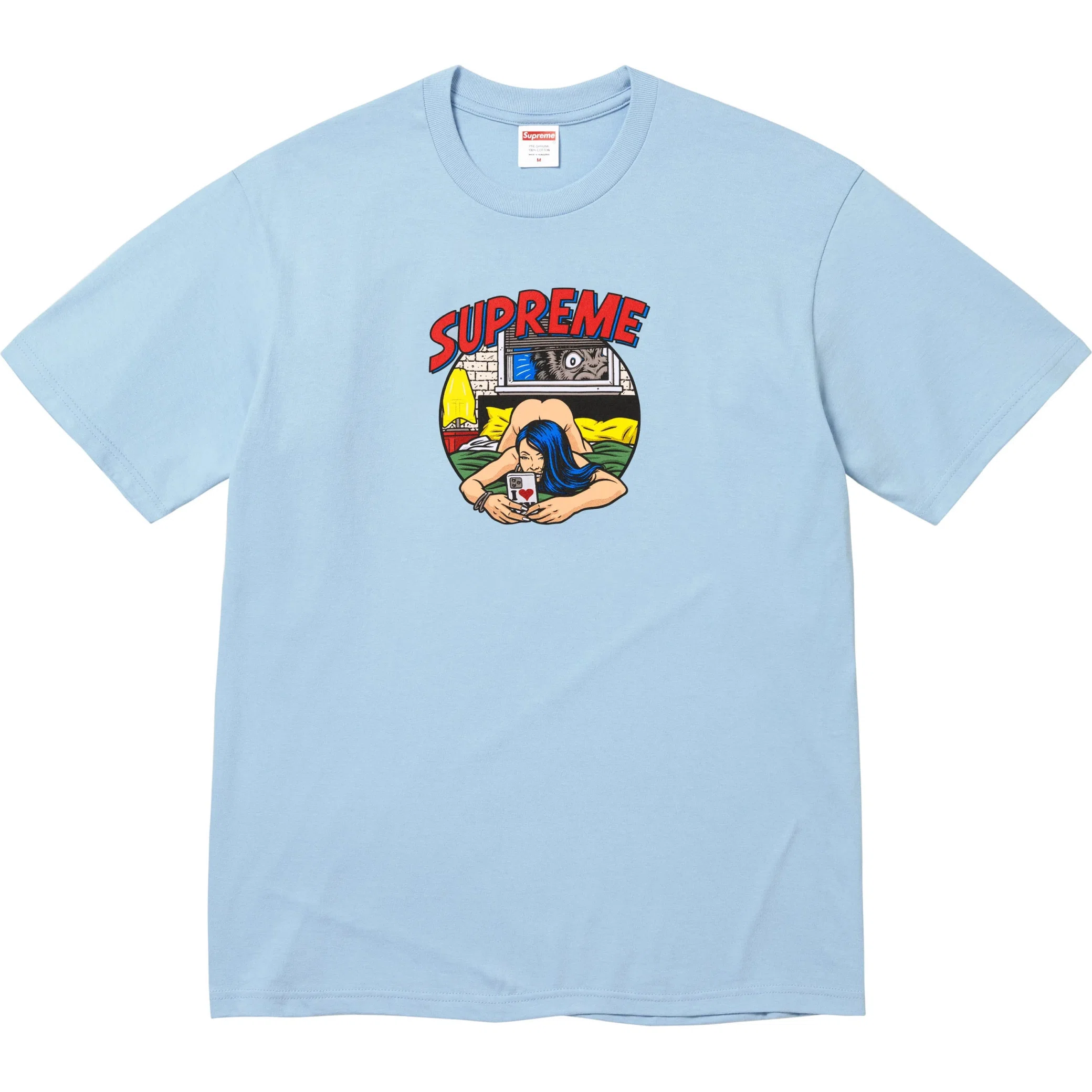  Supreme SS25 Bedroom Tee "Powder Blue" | Farsel