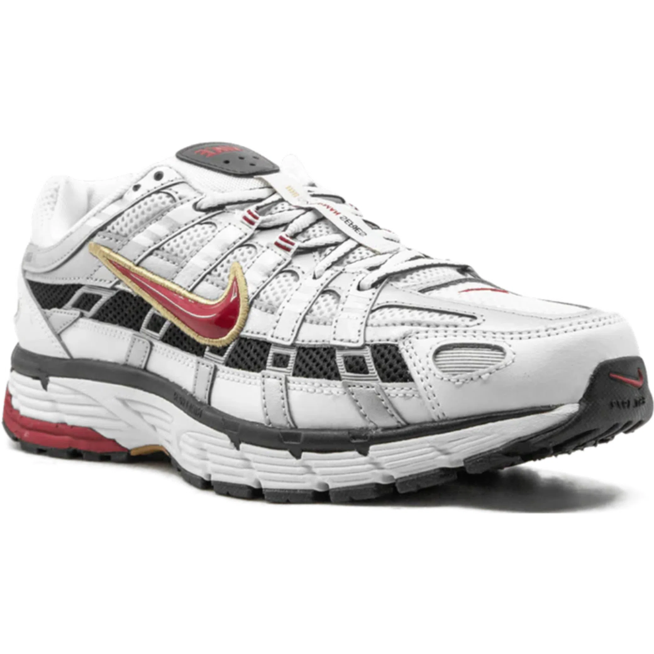  Nike P-6000 WMNS "White Gold Red" | Farsel