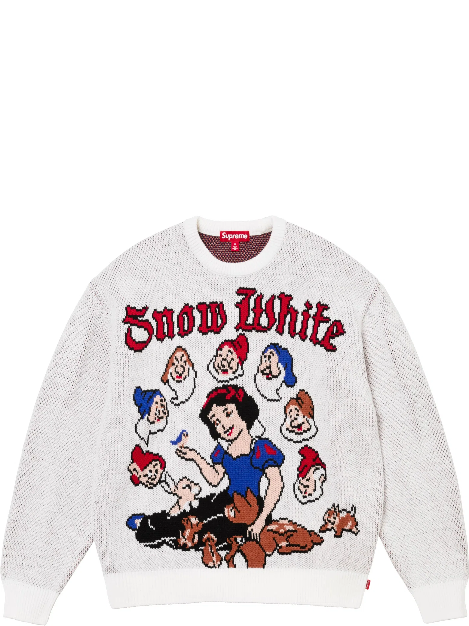 Свитеры Supreme FW24 Snow White Sweater "White" | Farsel