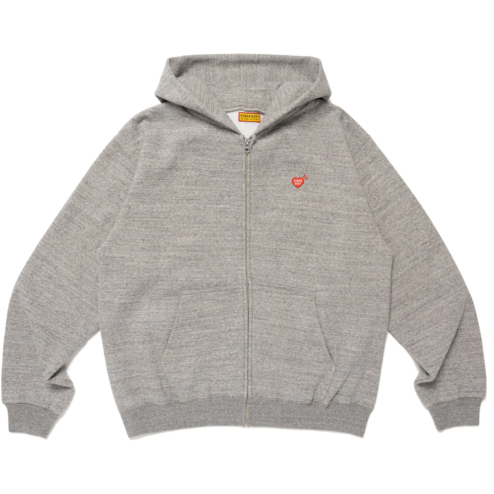 Худи Human Made Classic Zip Up Sweat Hoodie "Grey" | Farsel