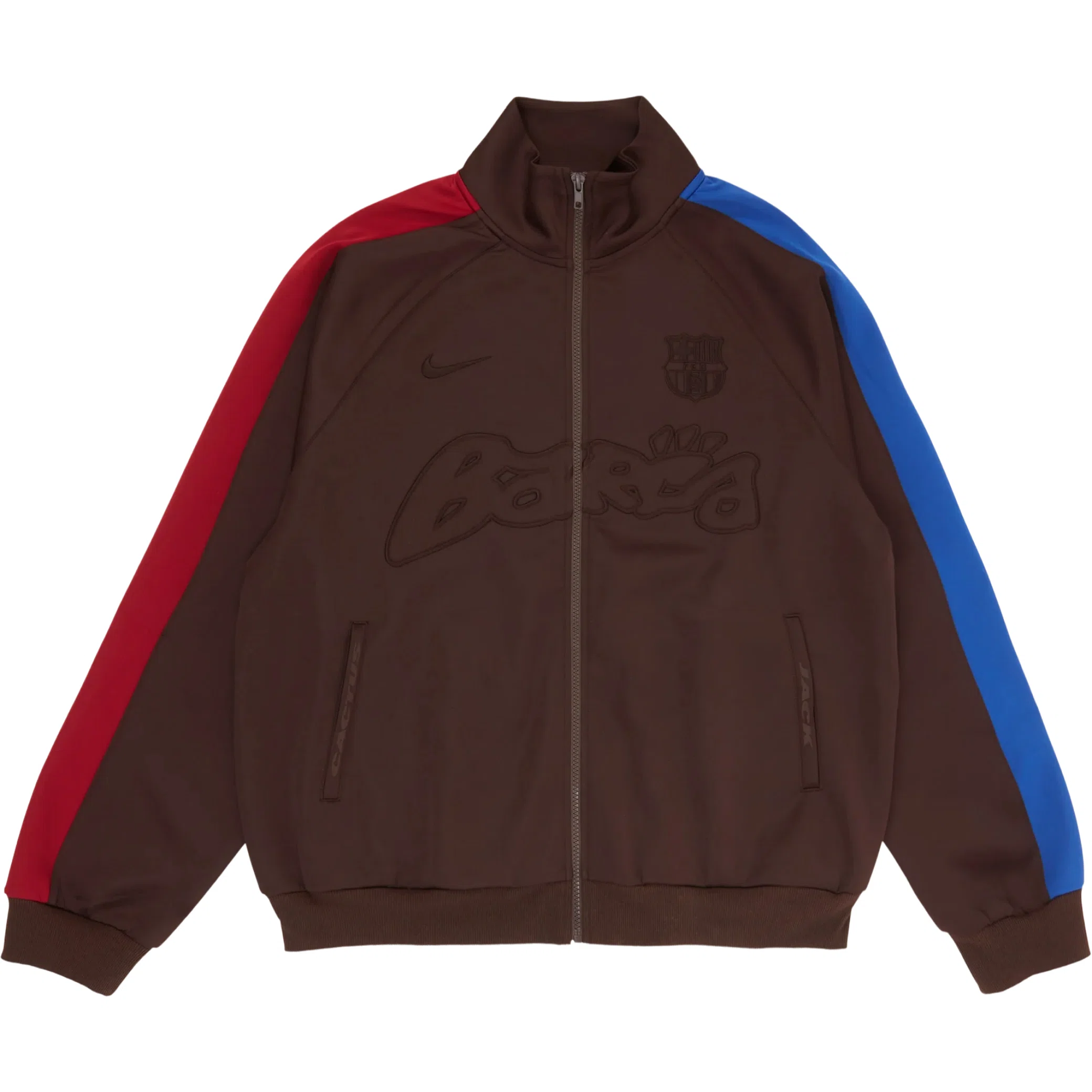 Куртки Travis Scott CJ X NIKE X FCB BARÇA RETRO ZIP ANTHEM JACKET | Farsel