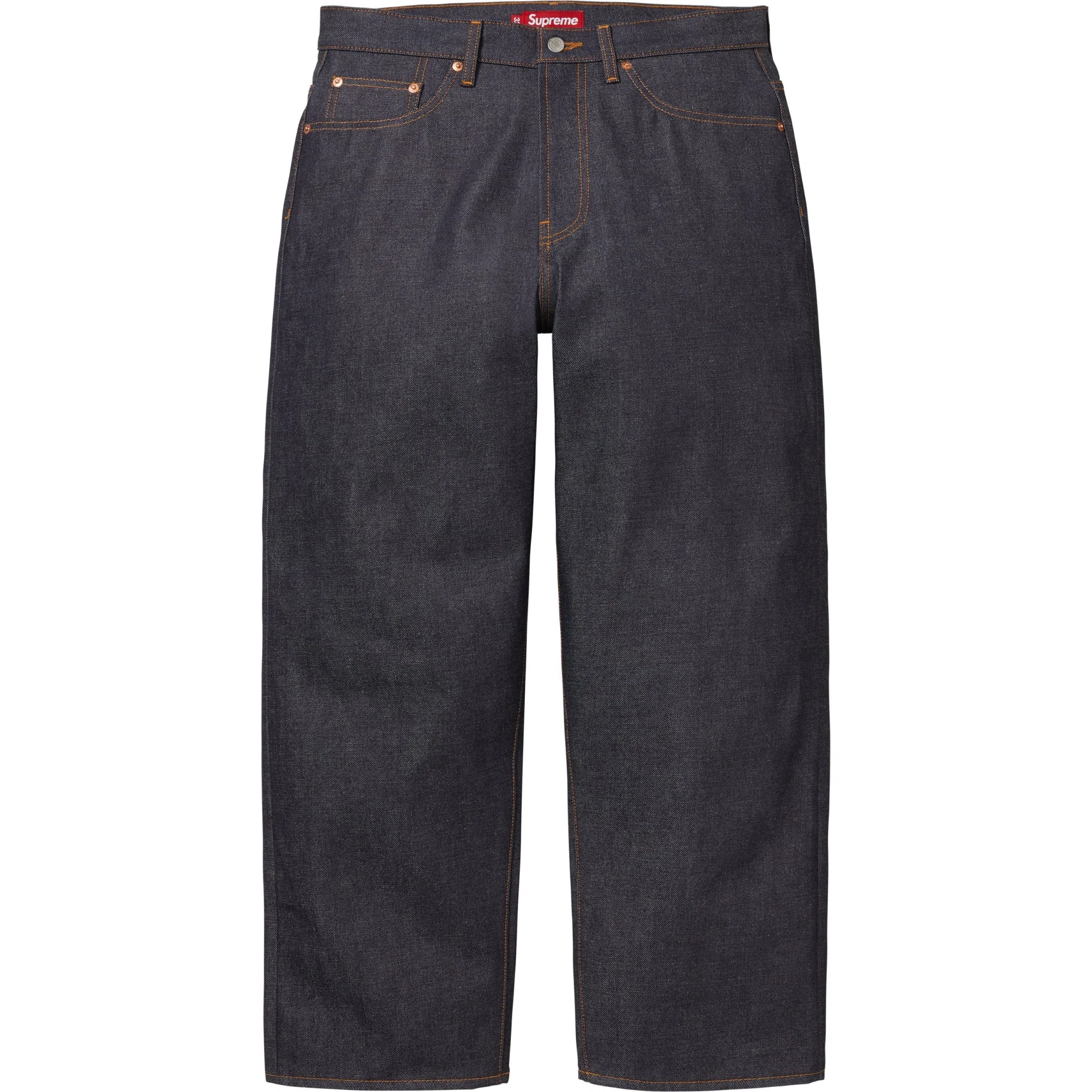  Supreme FW25 Baggy Selvedge Jean "Rigid Indigo" | Farsel