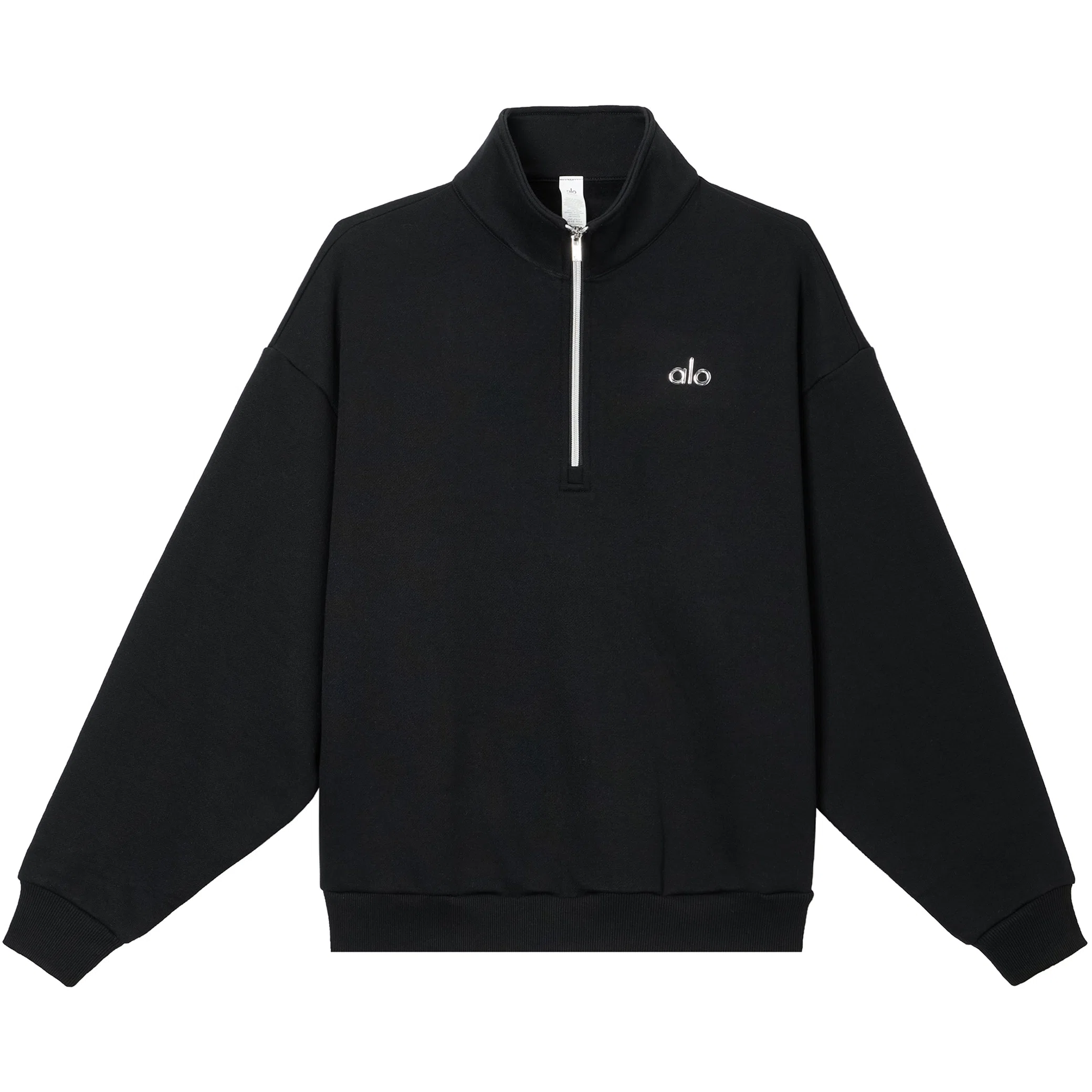 Свитшоты Alo Yoga Accolade 1/4 Zip Pullover "Black" | Farsel