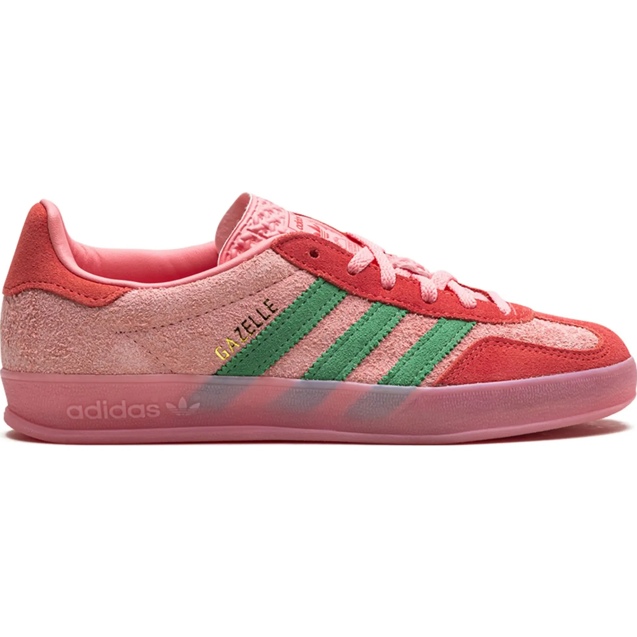 Кроссовки Adidas Gazelle Indoor WMNS "Semi Pink Spark Preloved Scarlet" | Farsel