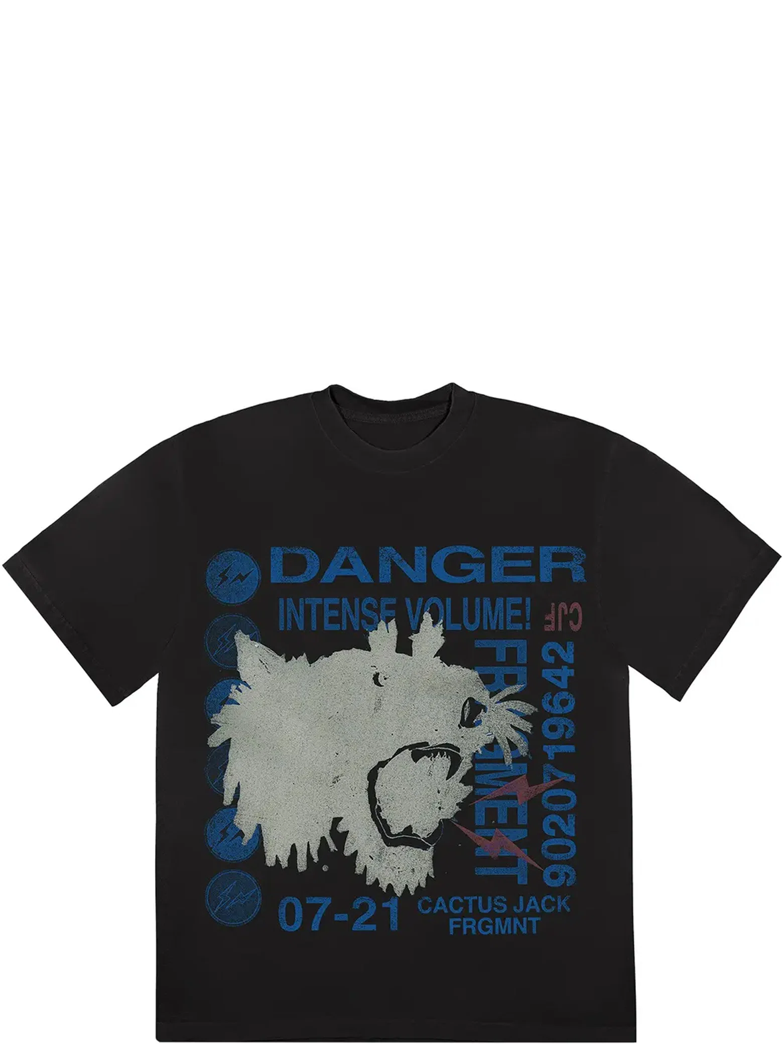 Футболки Travis Scott FW23 Fragment Danger Tee "Black" | Farsel