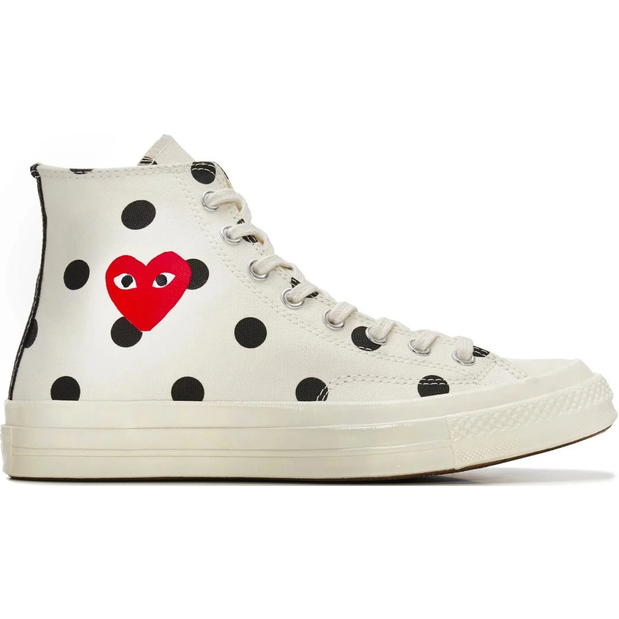 Кеды Converse Chuck Taylor All Star 70 Hi "White Polka Dot" | Farsel