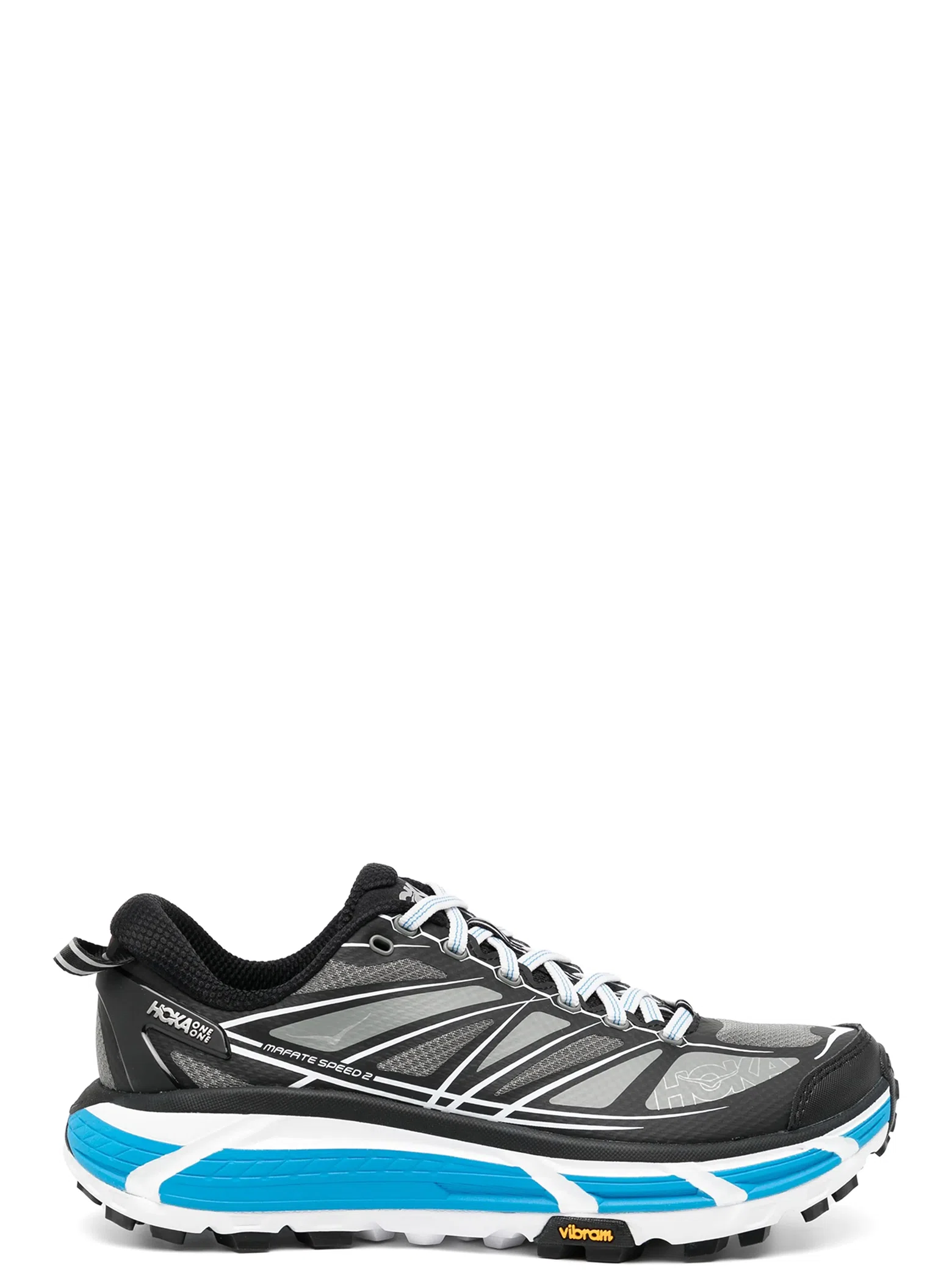 Кроссовки HOKA Mafate Speed 2 "Black White Blue" | Farsel