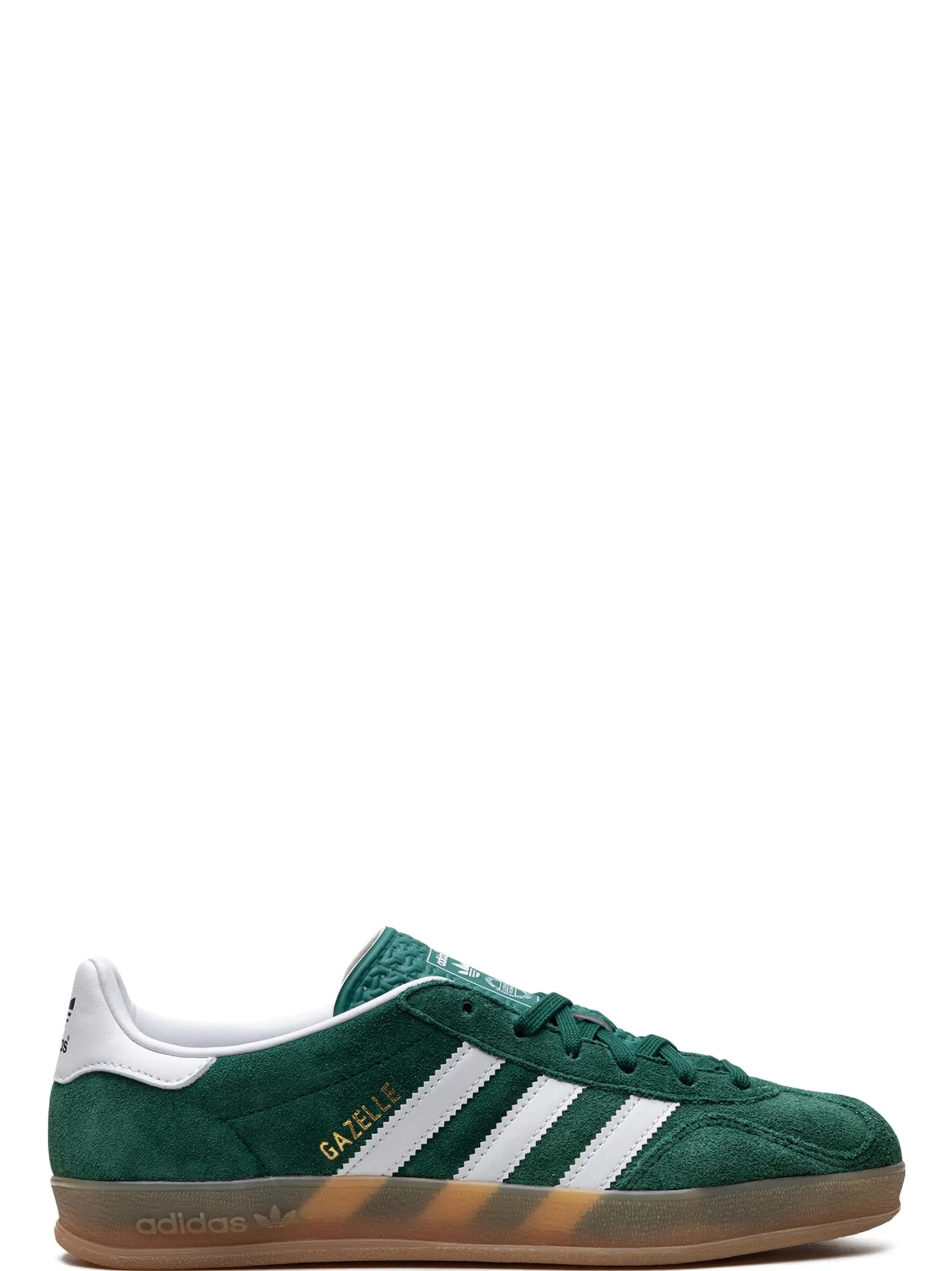 Кроссовки Adidas Gazelle Indoor "Collegiate Green Cloud White Gum" | Farsel
