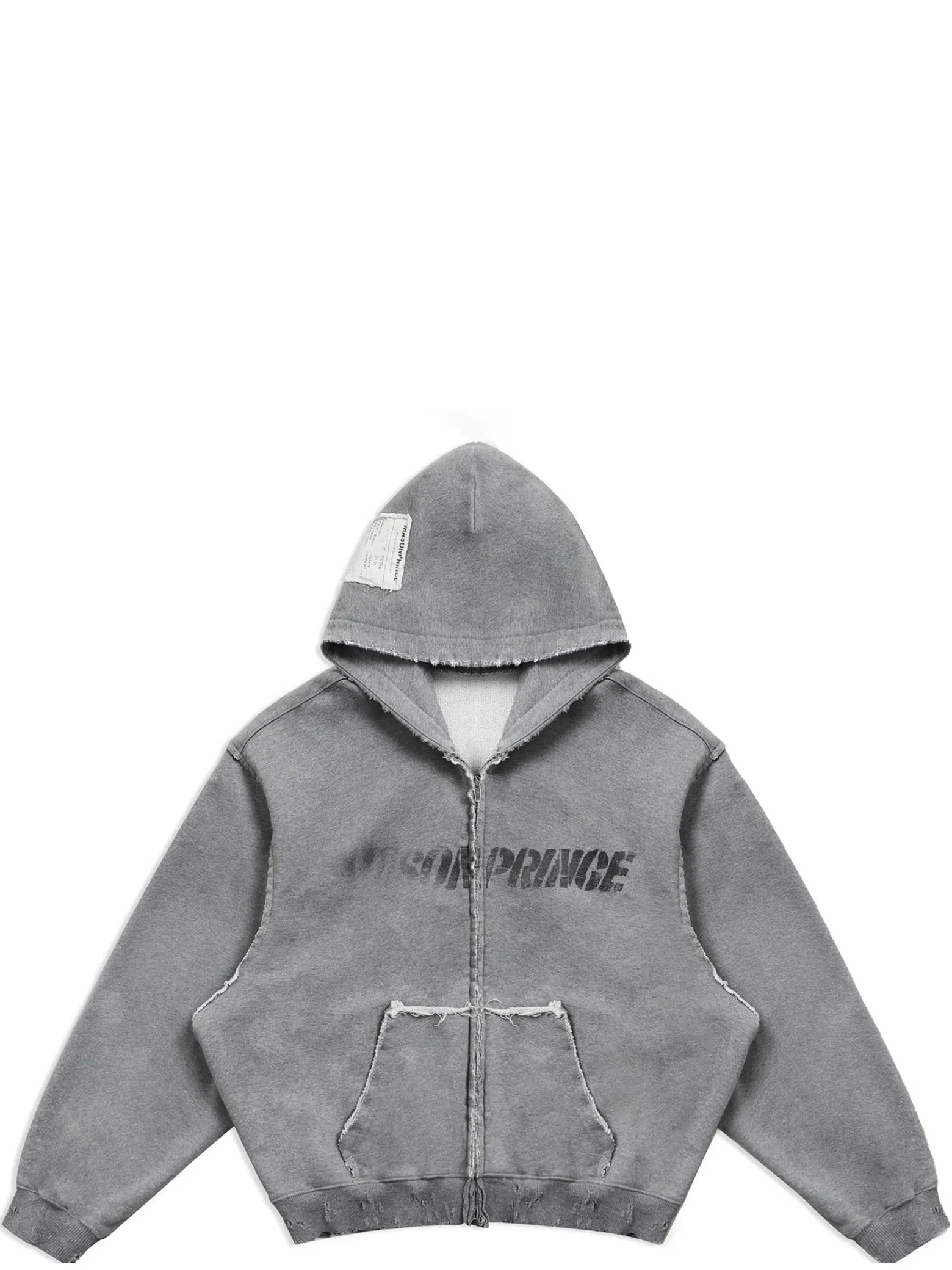 Худи MASONPRINCE Zip-Up Hoodie "Grey" | Farsel