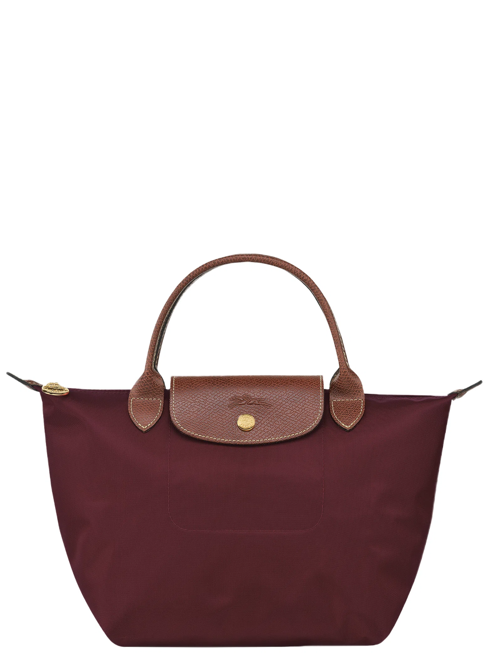 Сумки Longchamp Le Pliage Original Recycled Canvas M Handbag "Burgundy" | Farsel