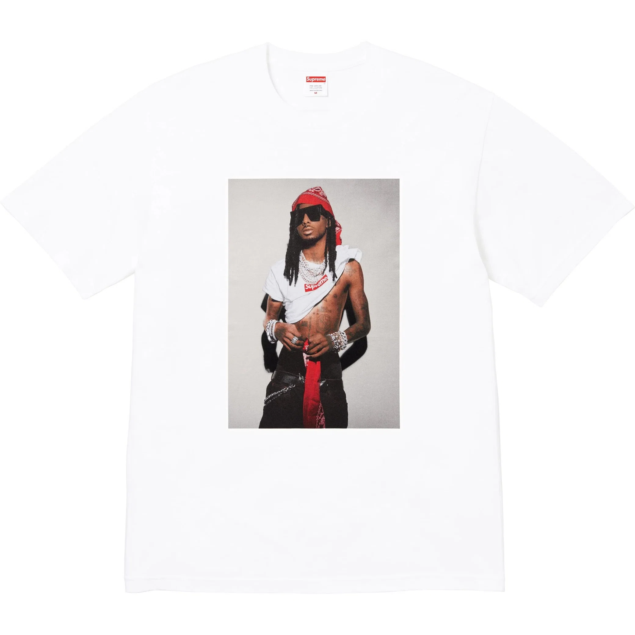 Футболки Supreme FW25 Playboi Carti Tee "White" | Farsel