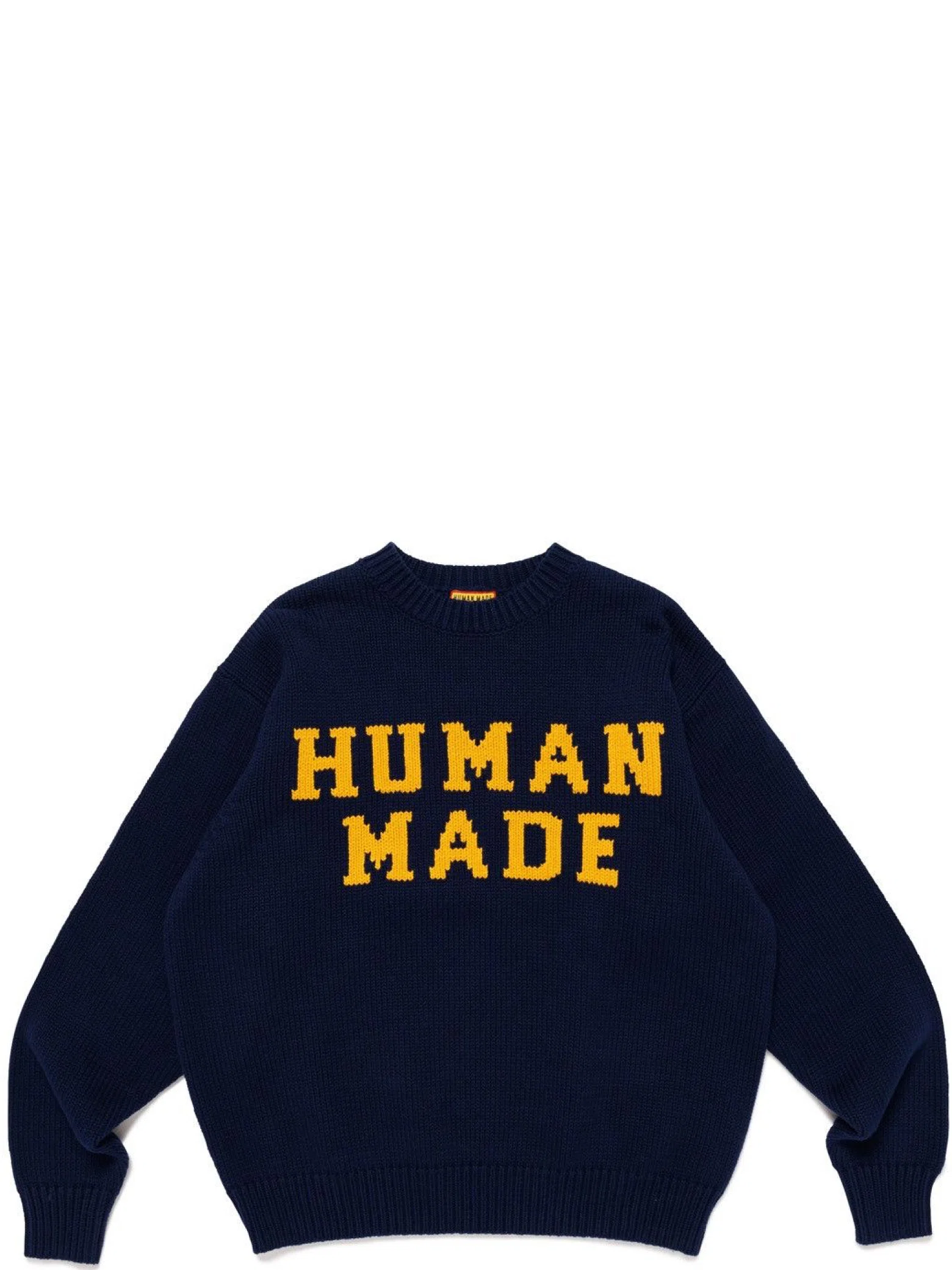 Свитеры Human Made Polar Bear Crew Neck Knitted Jumper "Navy" | Farsel