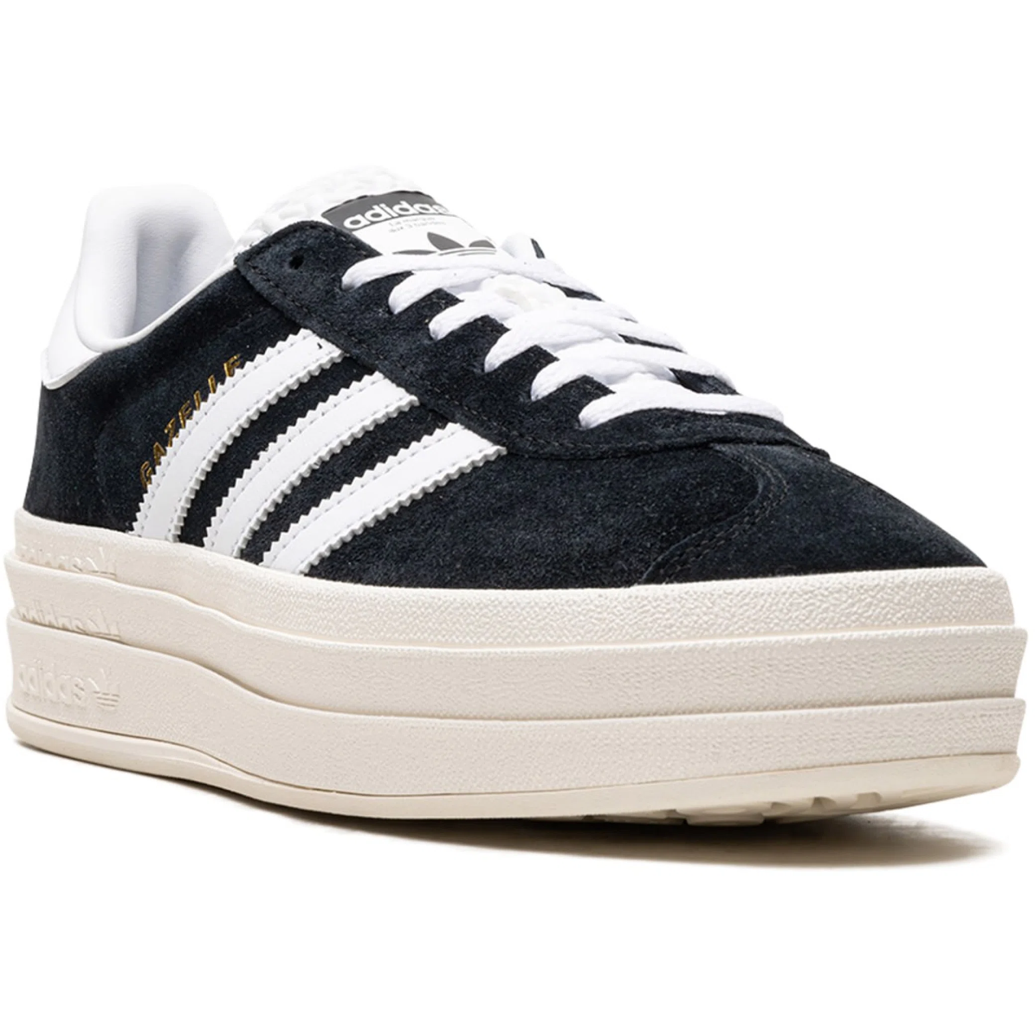  Adidas Gazelle Bold WMNS "Core Black White" | Farsel