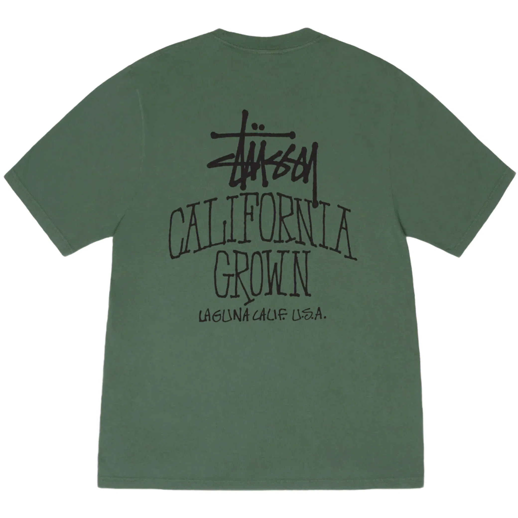 Футболки Stussy Cali Grown Tee Pigment Dyed "Pine" | Farsel