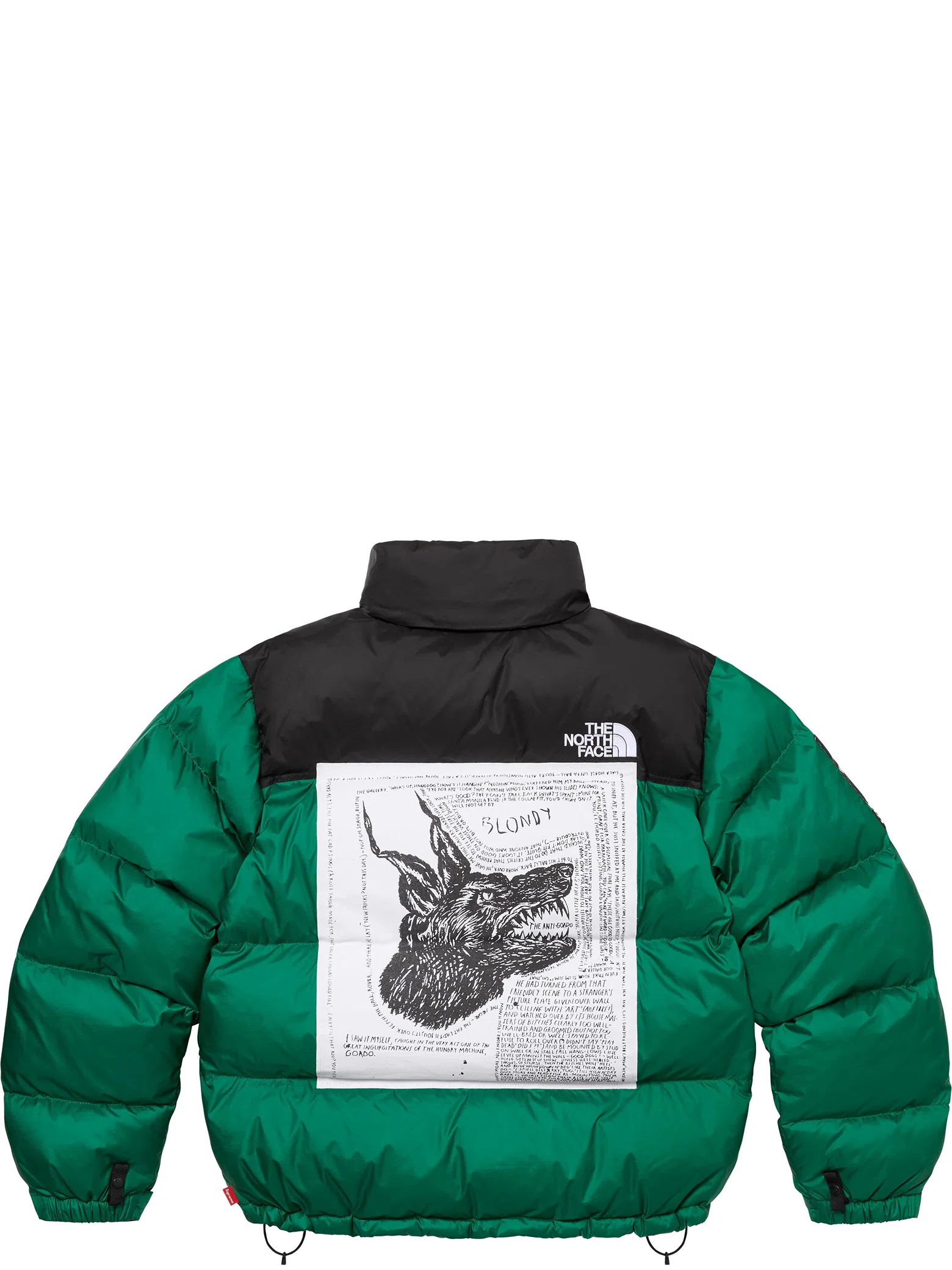 Пуховики Supreme FW24 The North Face Nuptse Jacket "Green" | Farsel