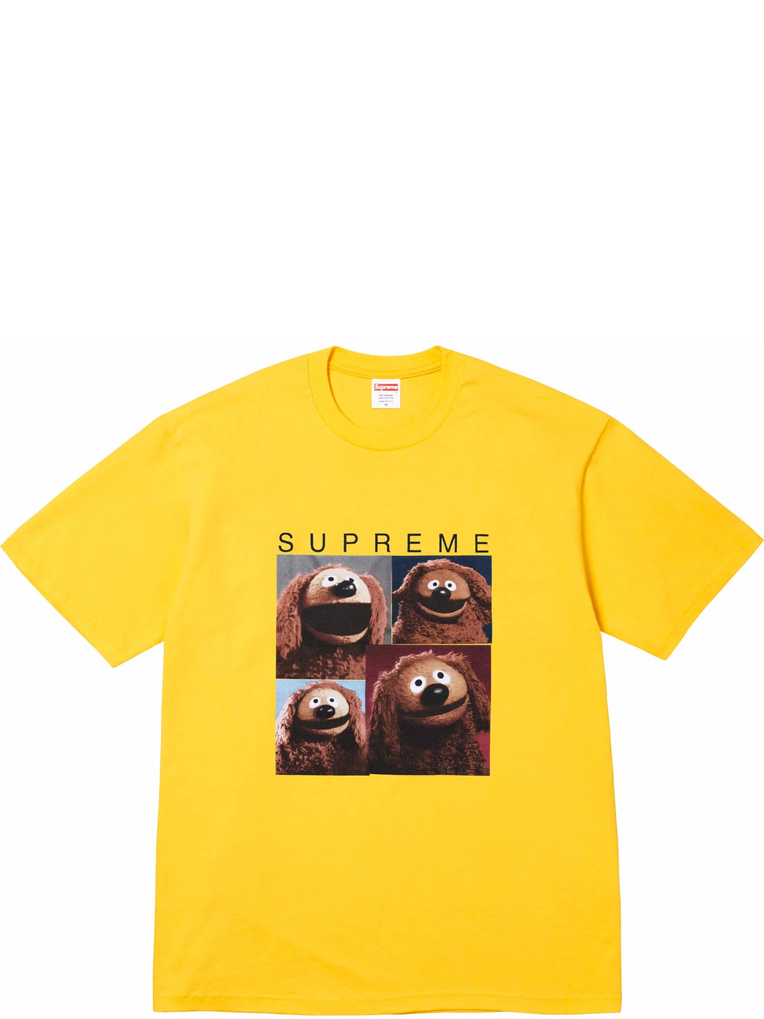 Футболки Supreme SS24 Rowlf Tee "Yellow" | Farsel