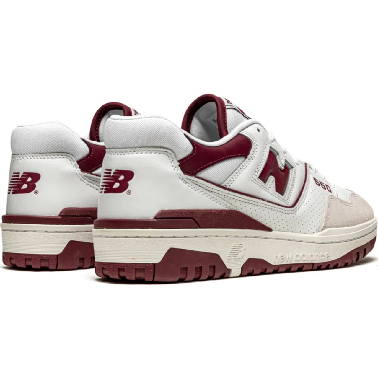 Кроссовки New Balance 550 "Sea Salt - Burgundy" | Farsel