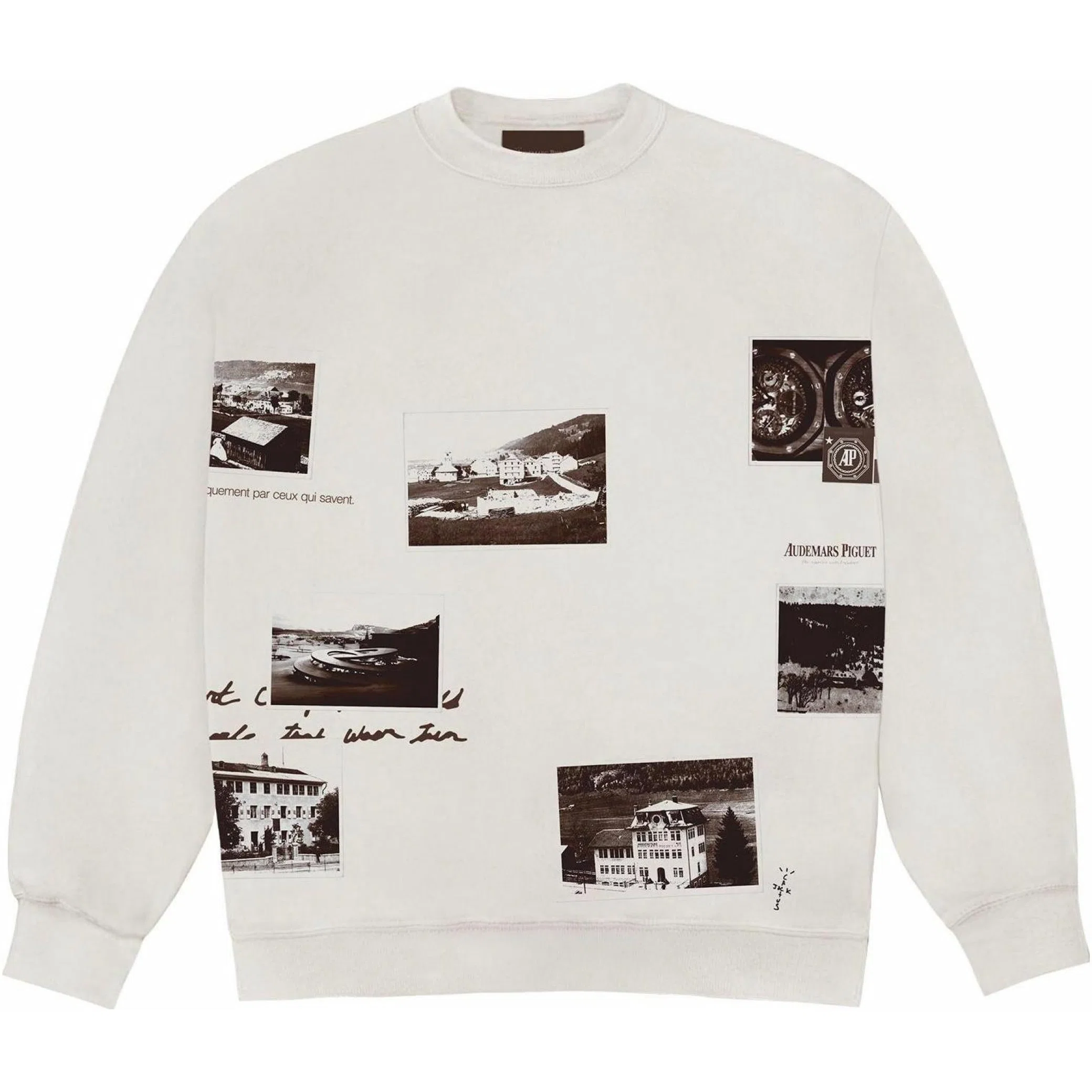  Travis Scott FW23 Audemars Piguet Vintage Crewneck "White" | Farsel