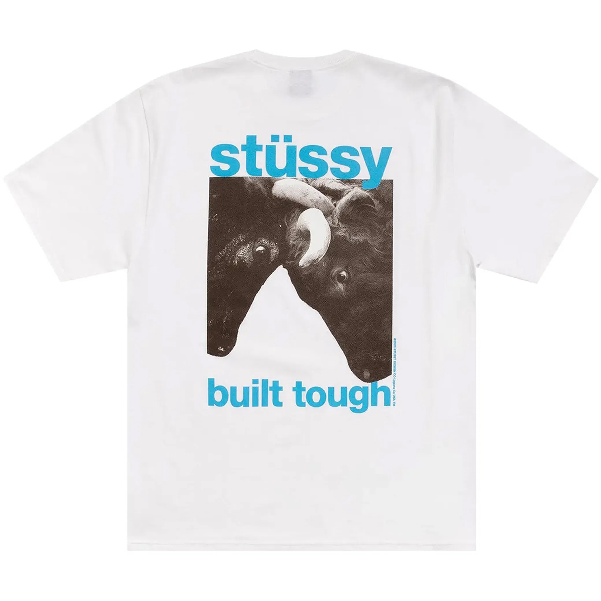 Футболки Stussy Built Tough Tee "White" | Farsel