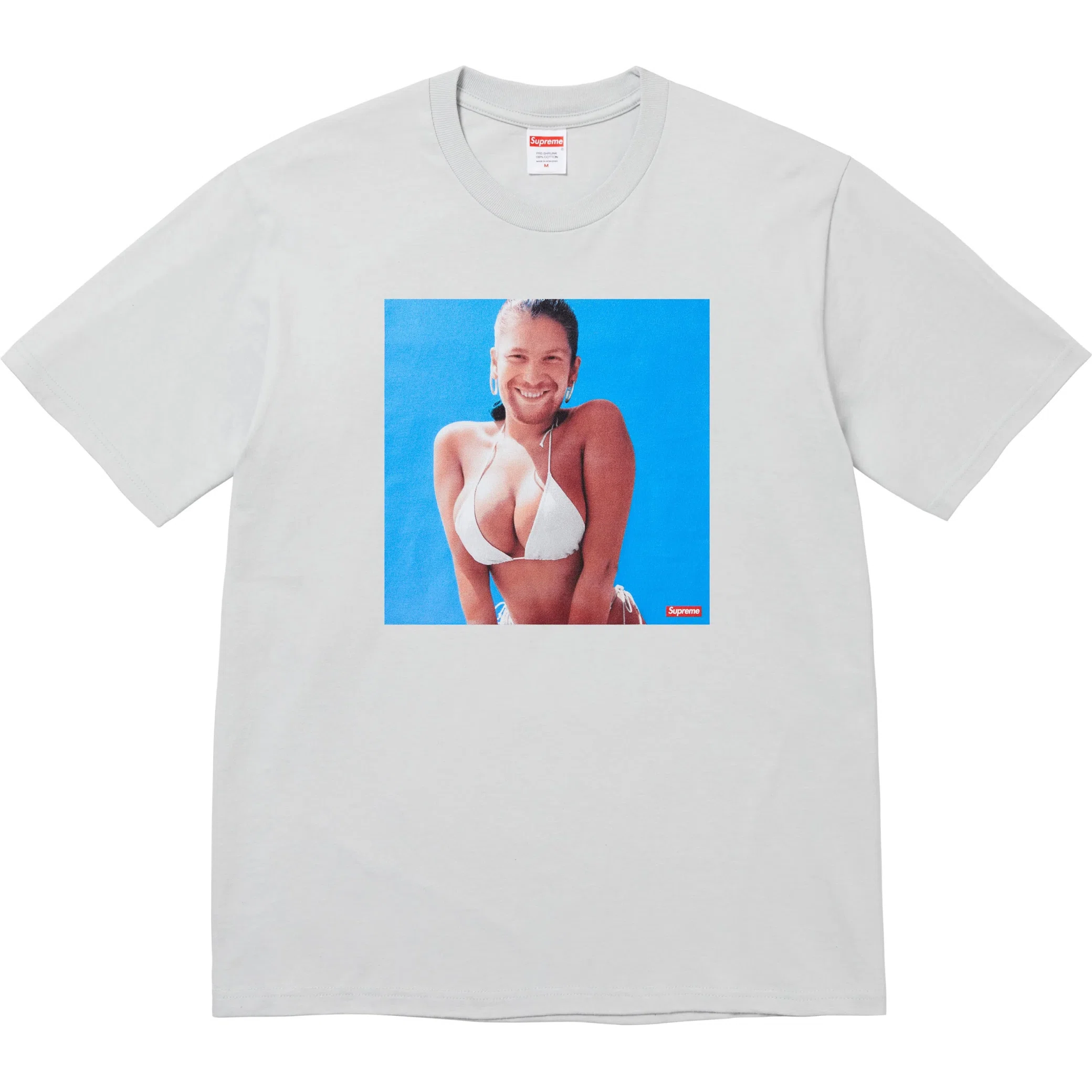  Supreme SS25 Aphex Twin Windowlicker Week1 Tee "Cement" | Farsel