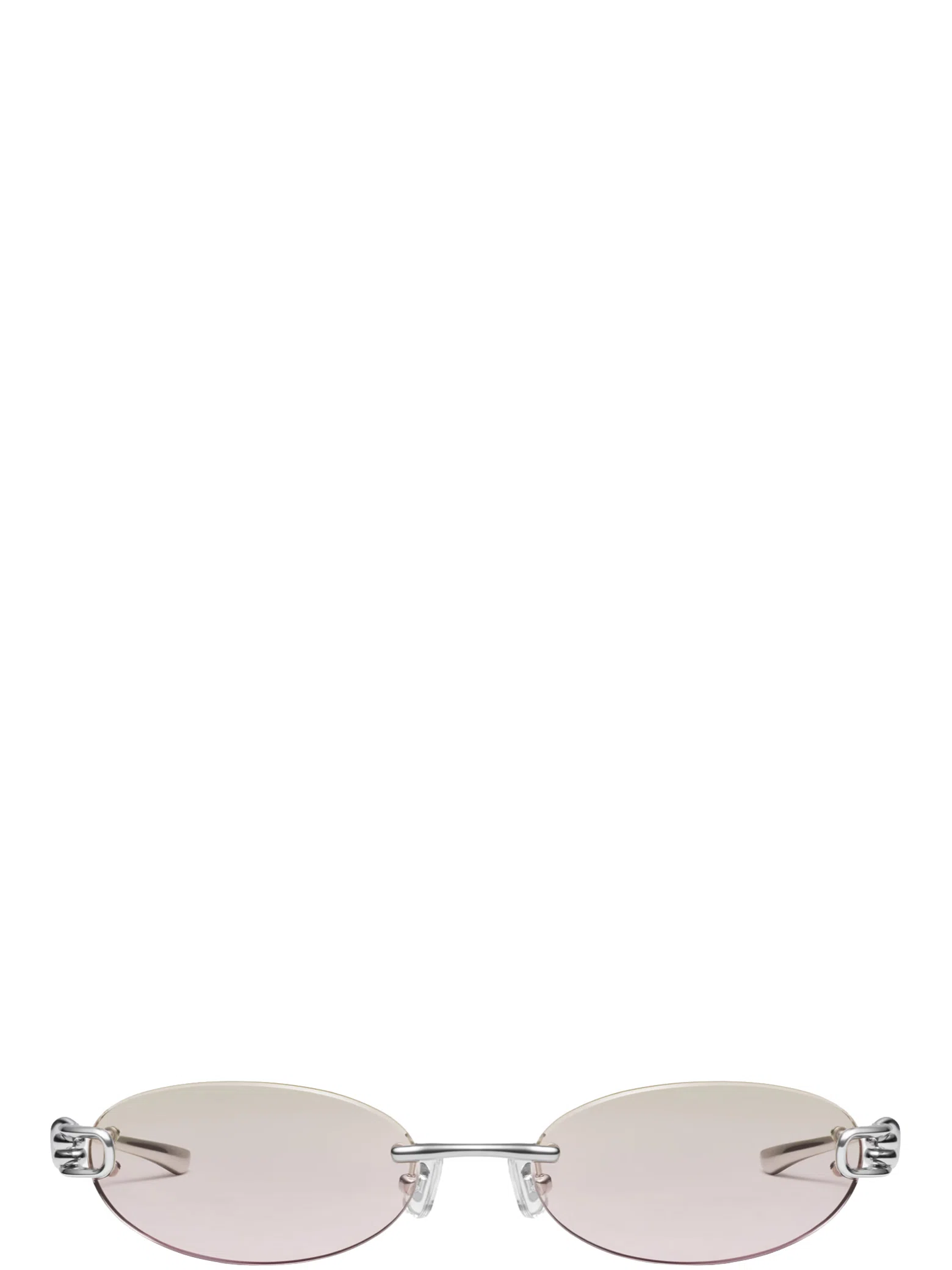 Очки Gentle Monster Musubi 02(BRG) Sunglasses "Silver / Brown" | Farsel