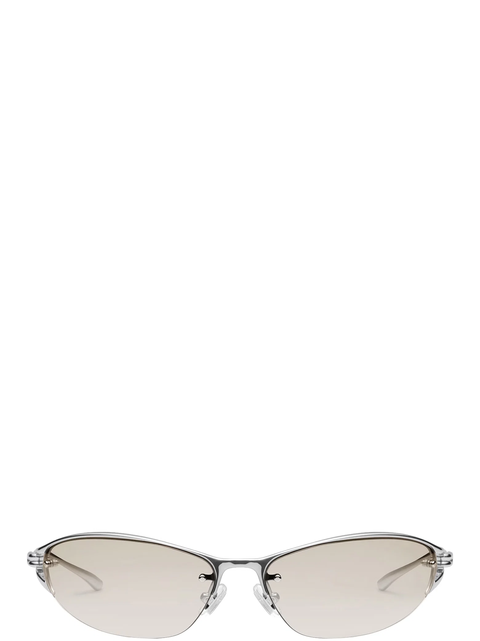 Очки Gentle Monster Futura 02 "Silver / Gray" | Farsel