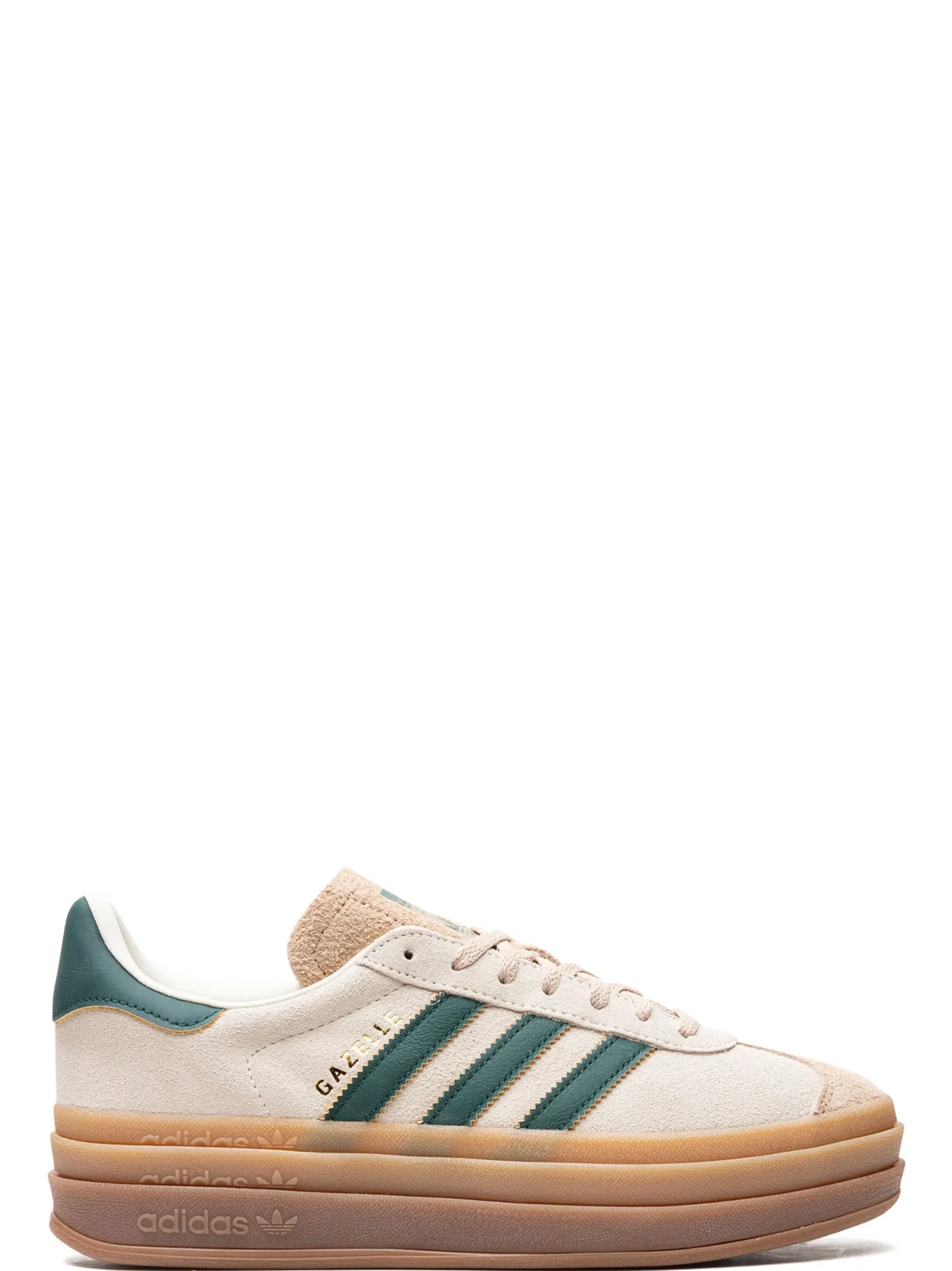 Кроссовки Adidas Gazelle Bold WMNS "Cream Collegiate Green" | Farsel
