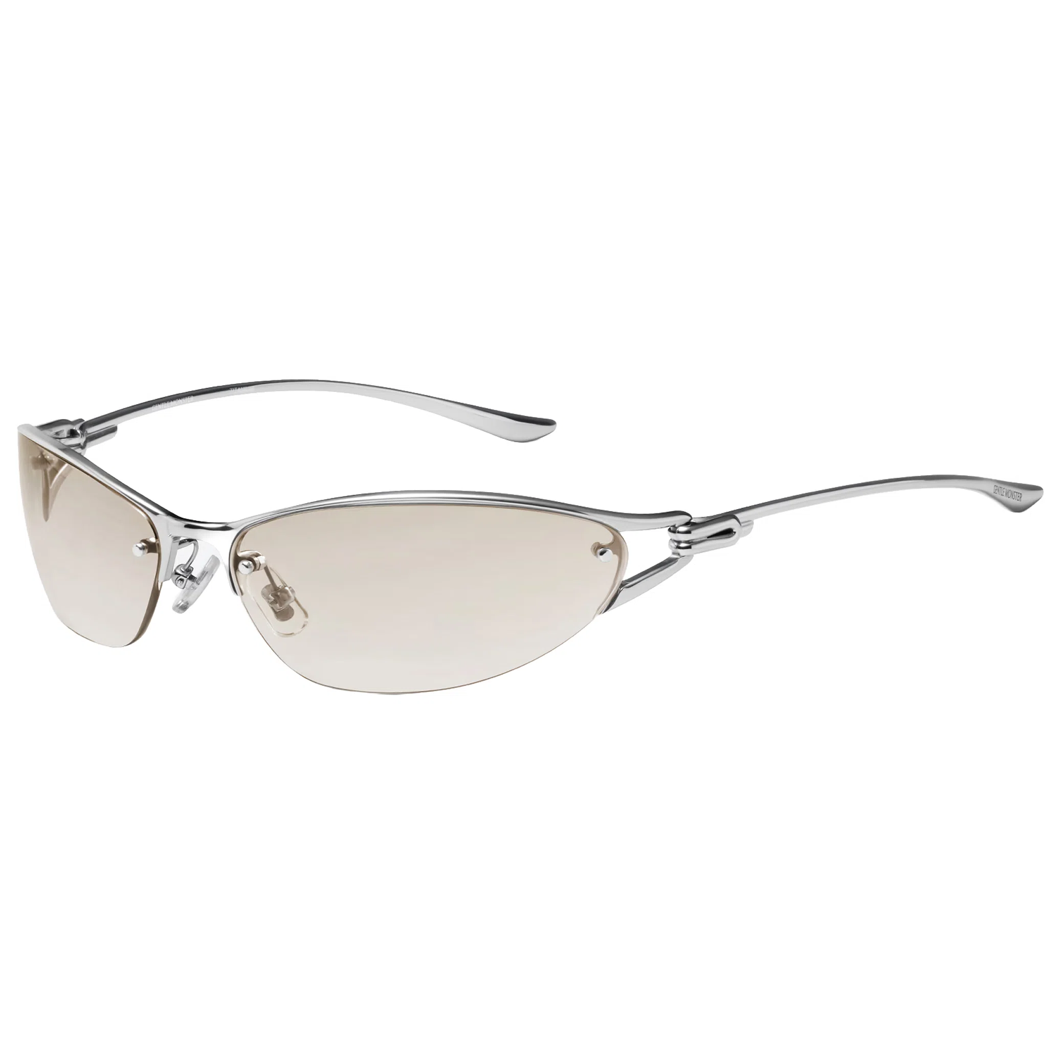 Очки Gentle Monster Futura 02 "Silver / Gray" | Farsel