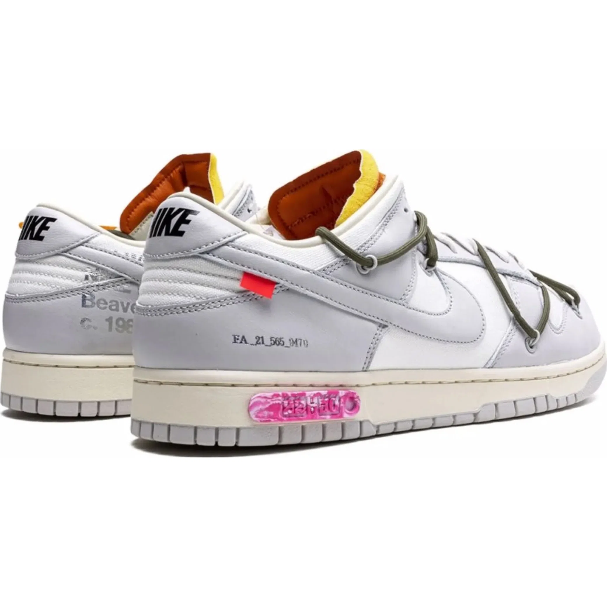  Nike Dunk Low "Off-White - Lot 22" | Farsel